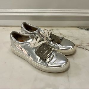 Acne Studios Silver Metallic Sneaker
